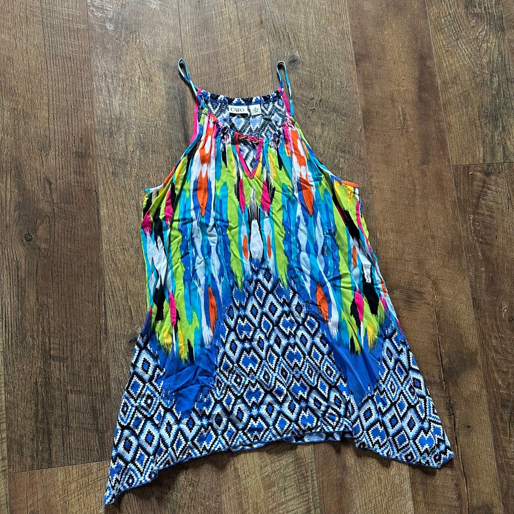 Women's Cato Multi-color Tank Top M